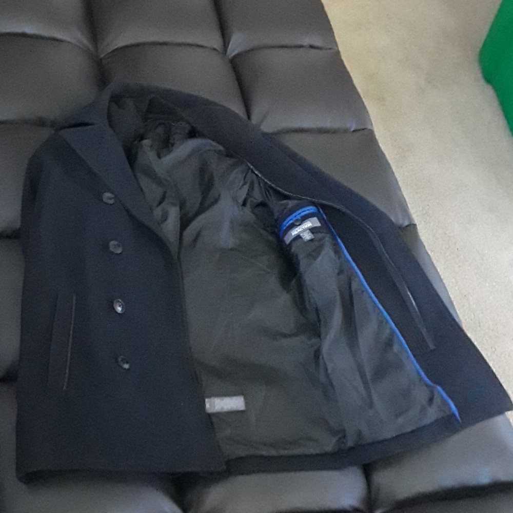 Kenneth Cole reaction pea coat men's